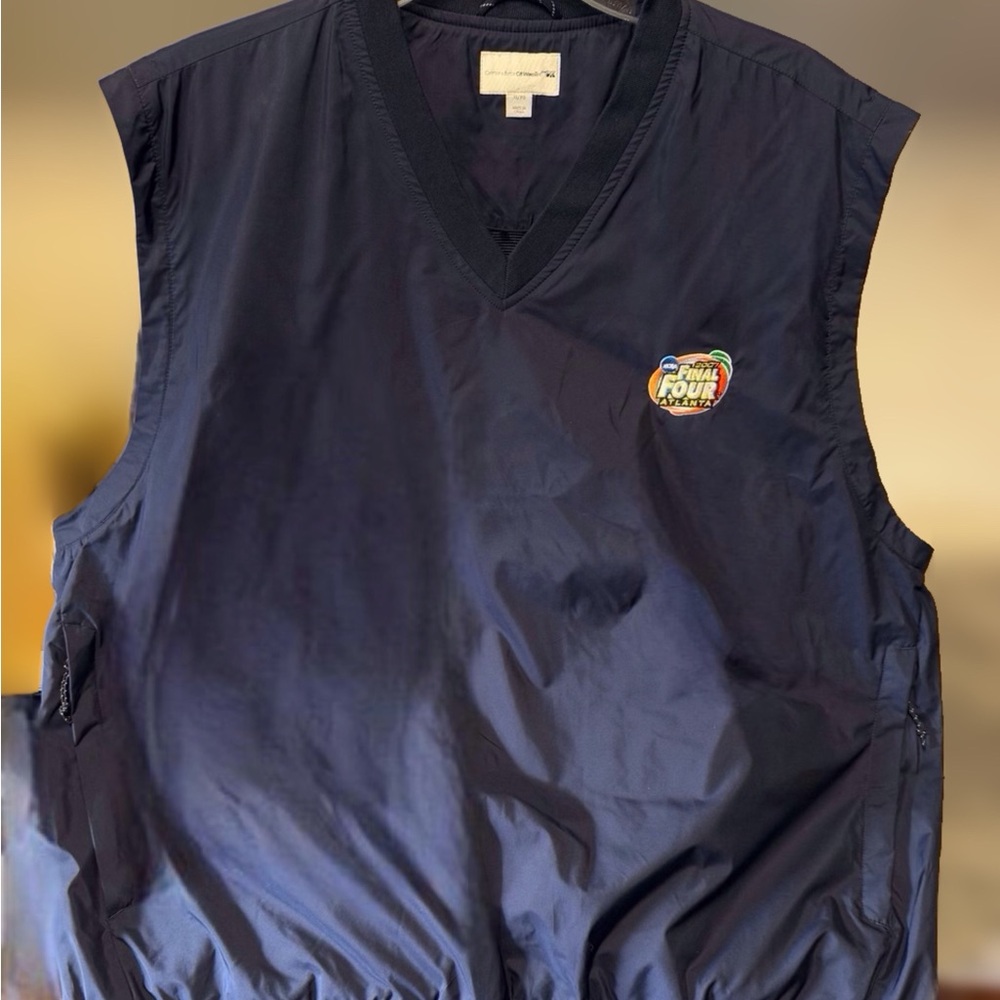 Navy Final Four Pullover Vest